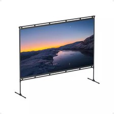 Nebula 100-Inch Outdoor Projector Screen with Stand