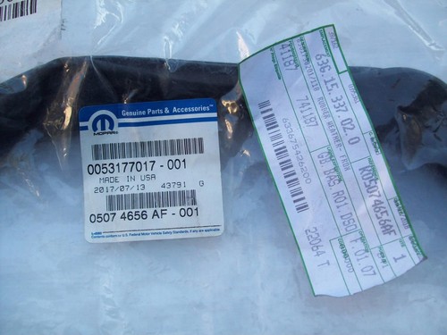 Fits Jeep Compass Door Frame Weather Strip Front Right Rubber 05074656AF - Picture 3 of 3