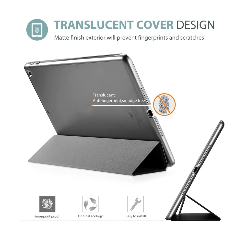 Smart Folio Case for iPad 9.7" 2017/2018 – Slim & Lightweight - Image 4 of 4