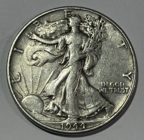 1944-P Walking Liberty Half Dollar - Average Circulated Condition .36169 oz ASW