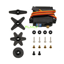 FLMLF Digital Metal Gear 15KG Servo Coppia Alta per 1/5 RC Modello Kit Buggy CAMION