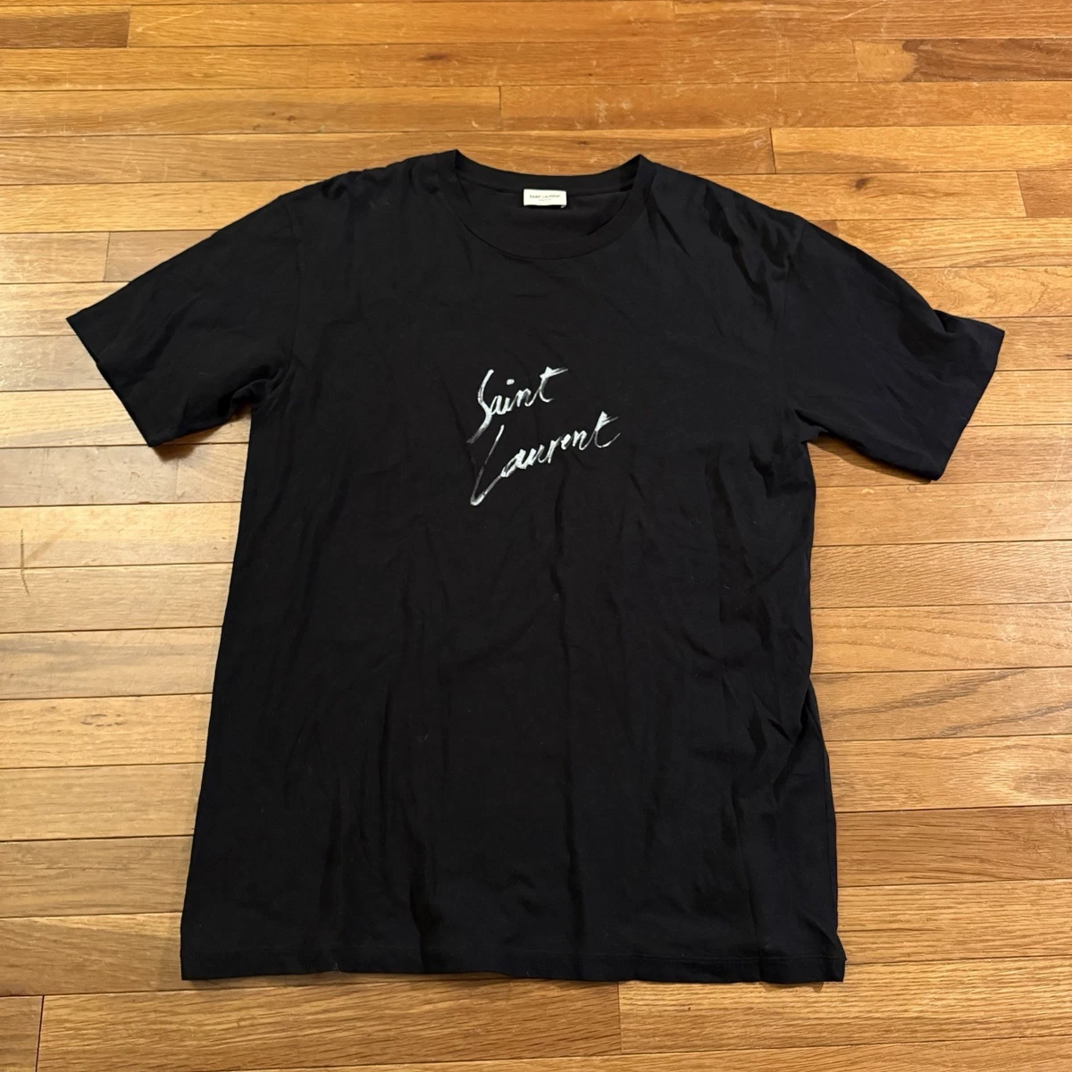 Saint Laurent Black T-Shirts for Men for sale | eBay