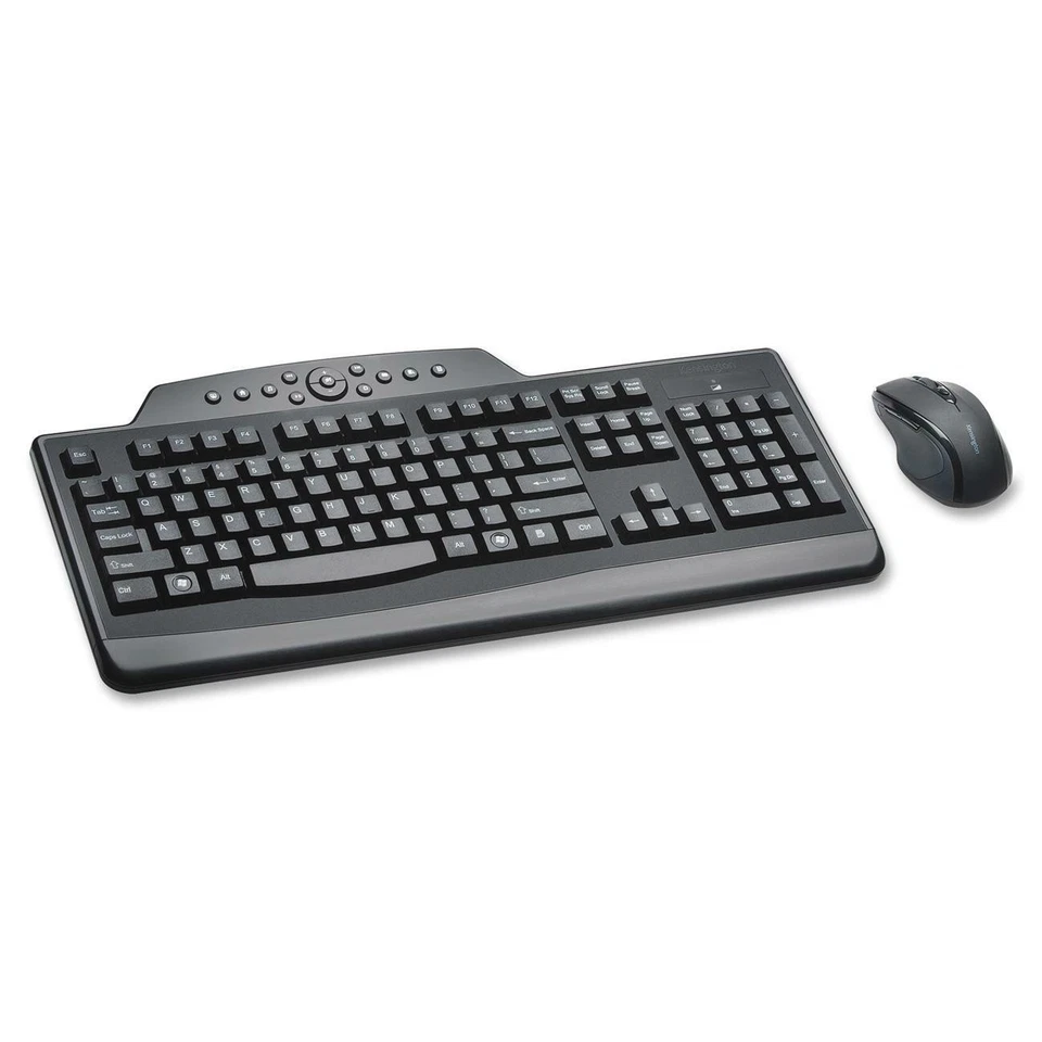 Kensington Pro Fit 72408 Keyboard & Mouse - USB Wireless RF Keyboard - USB - Image 2 of 3