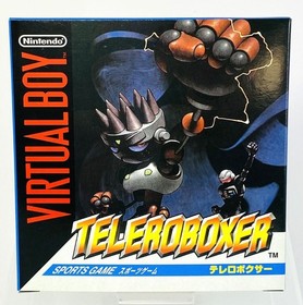 Virtual Boy TELEROBOXER Japan Import Nintendo Japanese TELERO BOXER OFFICIAL