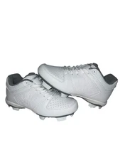 RIP-IT Ringor Diamond Softball Cleat Cleats Molded Girls White/White -Size 1