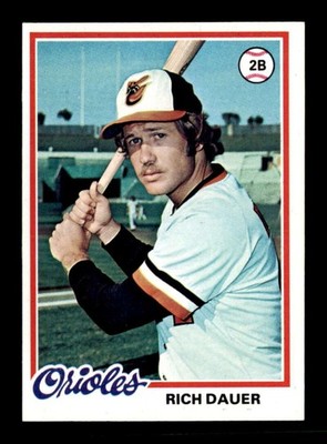 1978 Topps #237 Rich Dauer   NM/NM+ X3536679