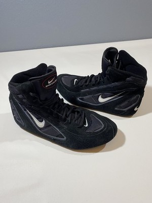 Vintage Rare Nike Wrestling SpeedSweep 2002 Black and White size