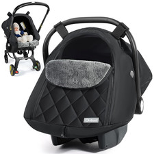 Car Seat Cover Baby - Waterproof Carseat Cover for Doona Car Seat and Stroller,