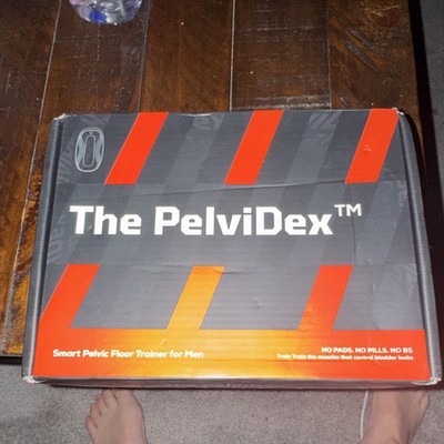 PelviDex Smart Pelvic Floor Trainer for Men - Pelvic Floor, Black/Red/Orange