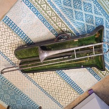 Frank Holton  Co Trombone w Case NO mouth piece As Is