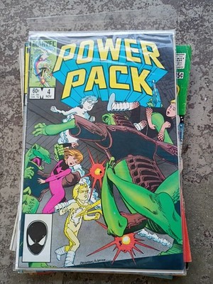 Comic Book Power Pack Issue Number 4