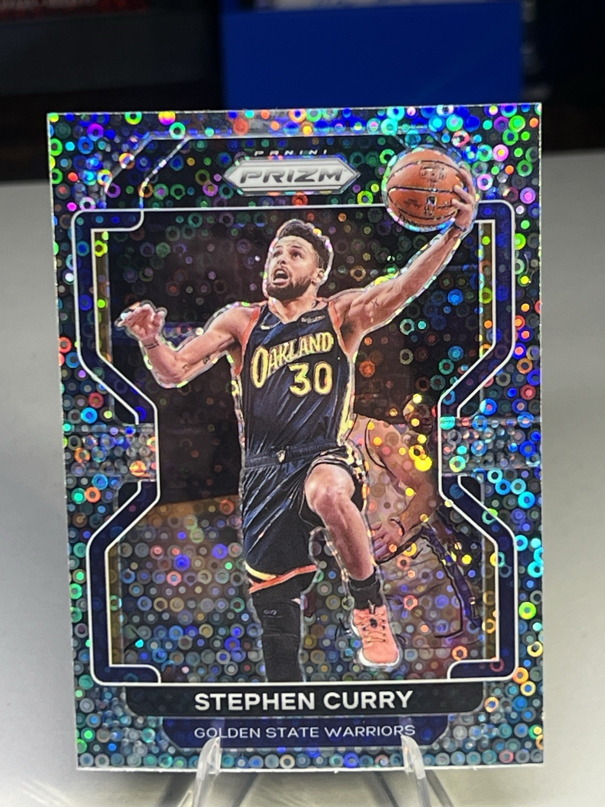2021-22 Panini Prizm Fast Break Disco Stephen Curry Golden State Warriors #154