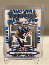 2025 Donruss Throwback RC Tetairoa McMillan Panthers Rated Rookie 🔥