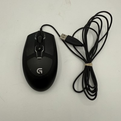 Logitech G100s Ambidextrous Optical USB Gaming Mouse Black Tested Working