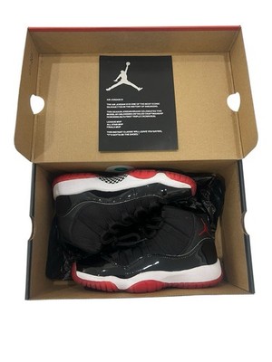 Jordan Air Jordan 11 Retro Bred Black Red White 2019 378038-061 GS