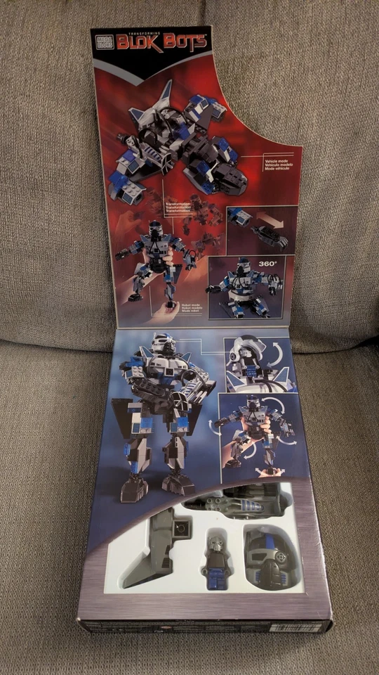 Mega Bloks - Spy # 9337 - Transforming Blok Bots 2001 - Nuevo en caja como nuevo - Sellado retirado Foto 2 de 4