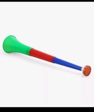 Cuerno de fútbol plegable multicolor de 24 pulgadas Vuvuzela Stadium, paquete de 1 cuerno de fútbol aleatorio