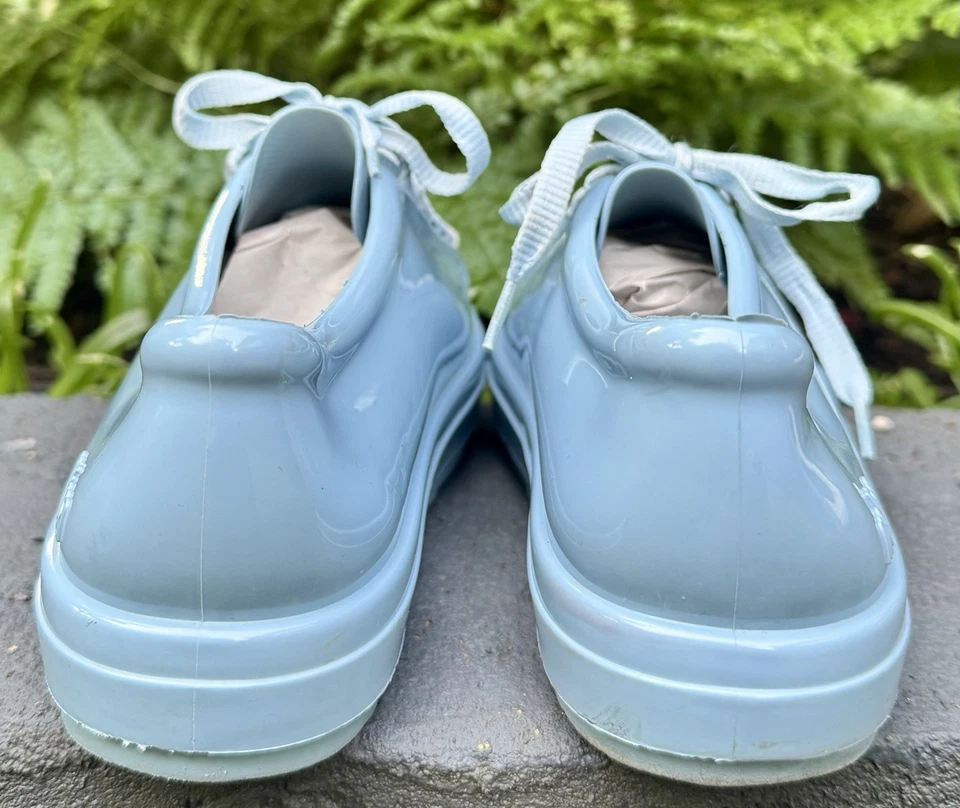 Mel By Melissa Plastic Light Blue Sneakers Size 38 — 第 3/4 张图片