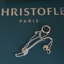 CHRISTOFLE Idole  Vertigo´  Collier ras Du Cou- argent Massif 925 -Boite  New