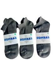 BOMBAS 3 PAIRS SOCKS  SIZE X-L BLACK COLOR UNISEX