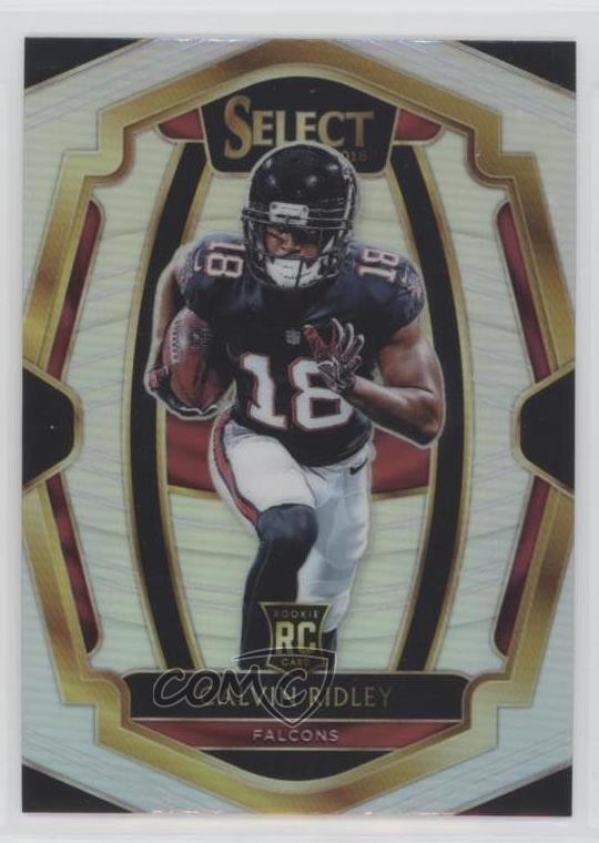2018 Panini Select Premier Level Silver Prizm Calvin Ridley #136 8k4