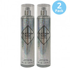 Paris Hilton Platinum Rush Fragrance Mist 8oz 2 Pack New