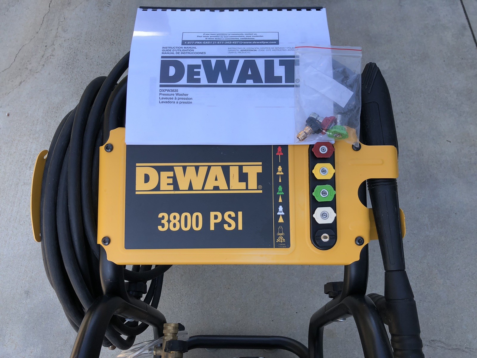 DEWALT 3800 PSI 3.5GPM GAS PRESSURE WASHER w/ HONDA (EXC. CONDITION) MSRP:  $949 | eBay
