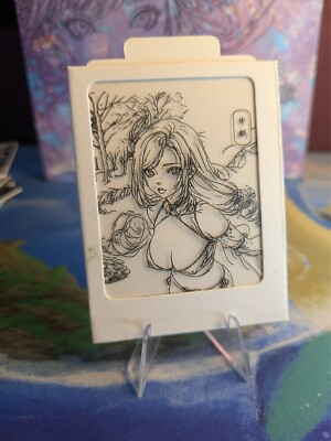 SHENHE 3D KARTE - Goddess Story Waifu Cards YISISITAN - Genshin Impact