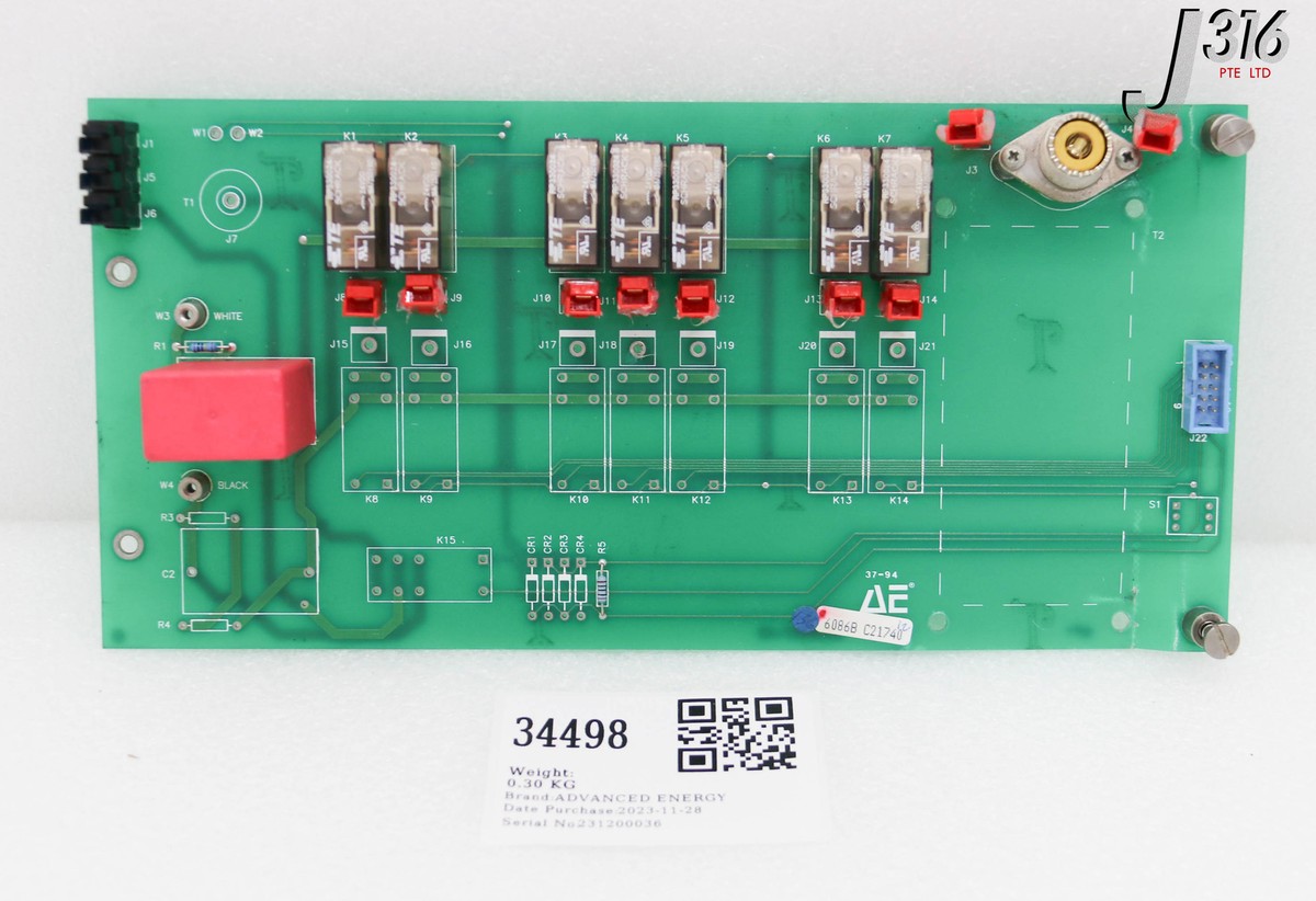 34498 ADVANCED ENERGY PCB ASSY (PARTS) 2306067-A | eBay