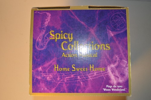 RARE~1997~Spicy Collections Musical~"Home Sweet Home" Plays "Winter Wonderland" - Picture 7 of 9