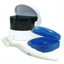 Sonic Cleaner, Retainer Case, Brush~Dental Appliance Box Storage Soaking Denture