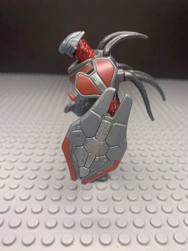 HALO MEGA CONSTRUX BLOKS GRAY RED BANISHED HUNTER FIGURE GNB28 PELICAN INBOUND - Picture 3 of 5