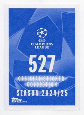 527 Xavi Simons (RB Leipzig) Topps UEFA Champions League 2024/25