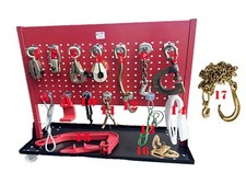 17pcs Deluxe Auto Body Frame Repair Pulling Clamp Chassis Dent Puller Hook Set