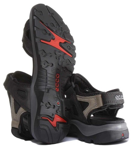 Ecco Offroad Womens Summer Outdoor Leather Sandals In Black Size UK 3 - 8 - Picture 4 of 6