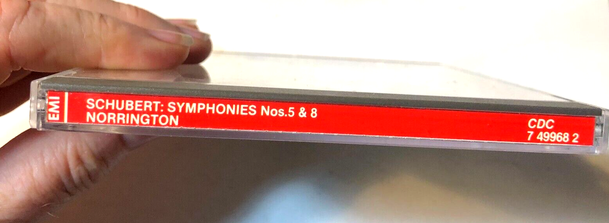 Schubert: Symphonies nos 5 & 8 / Norrington (CD, Sep-1990