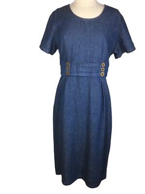 the fix denim dress Stylish Denim Dress from The Fix Haul