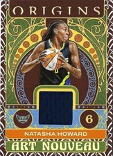 2023 WNBA PANINI ORIGINS * NATASHA HOWARD ART NOUVEAU JERSEY RELIC #AN-NHW WINGS