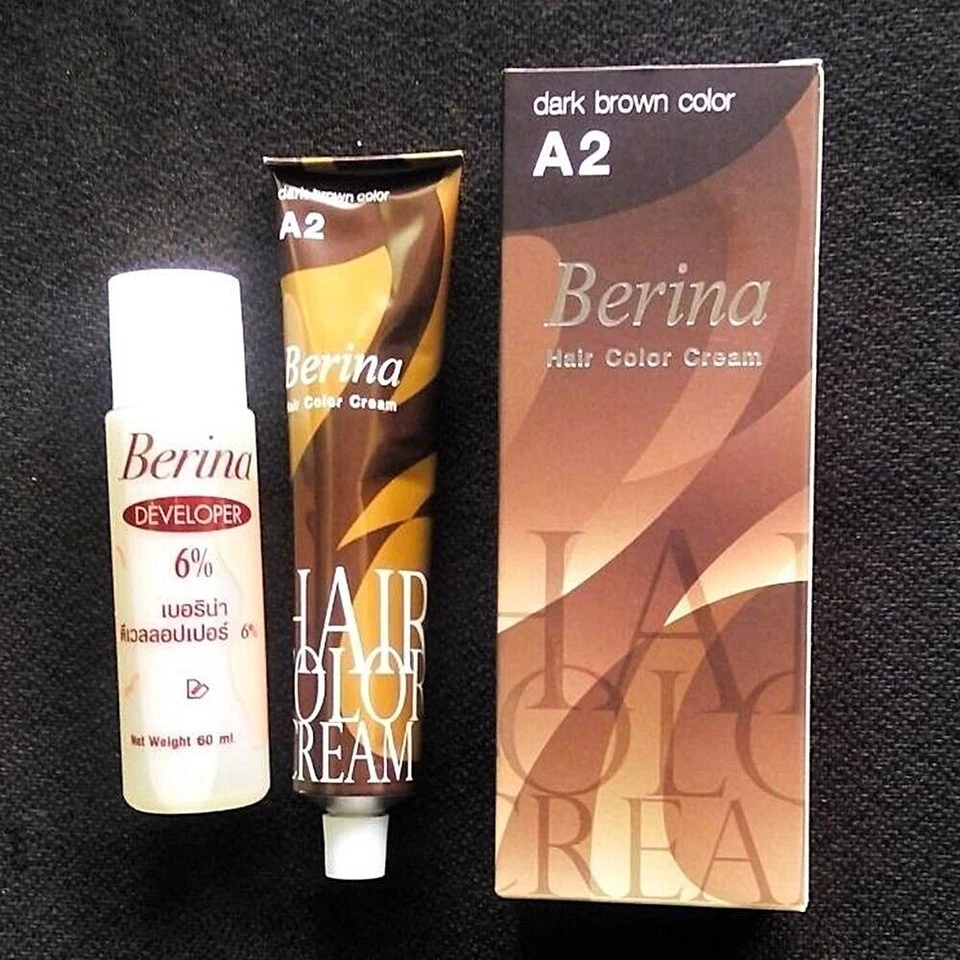 Berina Hair Dye Color Cream Cool Style Unisex Permanent Professional Bleacher - Image 4 of 4