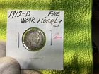 1912 D BARBER DIME WEAK  LIBERTY  FREE SHIPPING