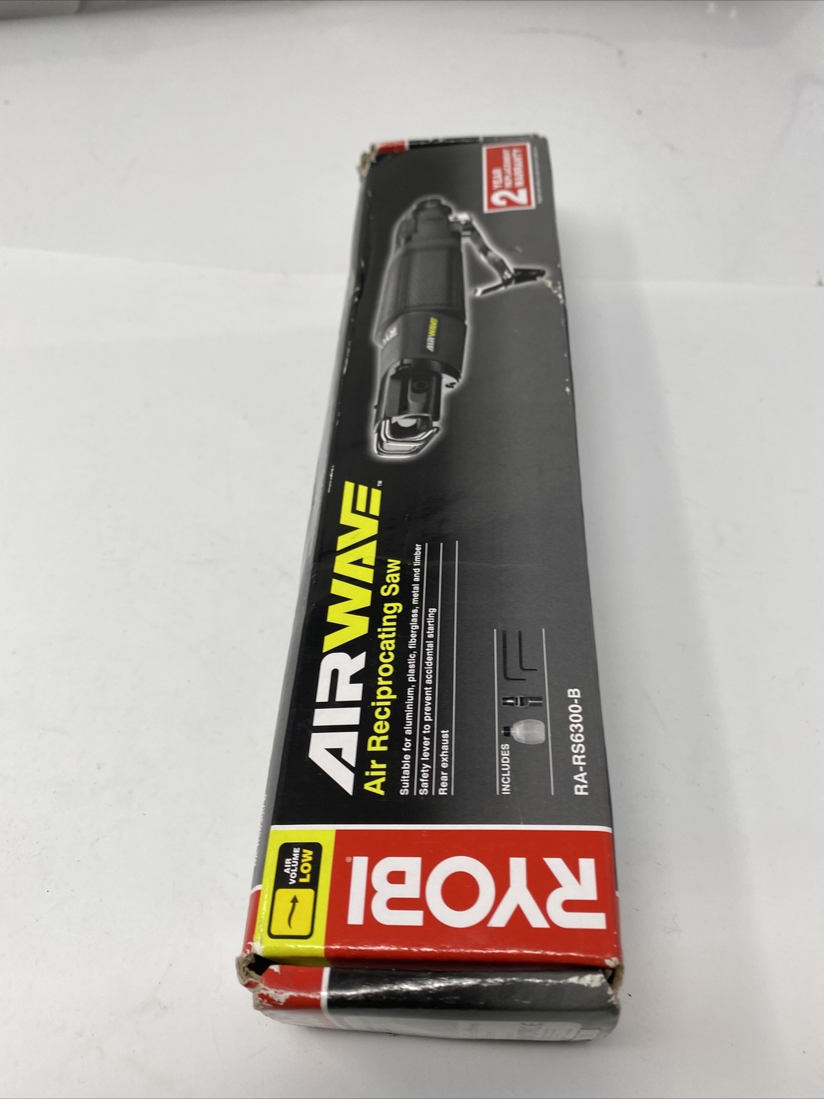 Ryobi+AIRWAVE+RECIPROCATING+SAW+Rear+Exhaust+Rubber+Grip+RARS6300B for sale online eBay