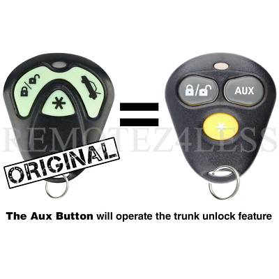 Remote For Avital Aftermarket Keyless Entry Car Key Fob Control EZSDEI474S