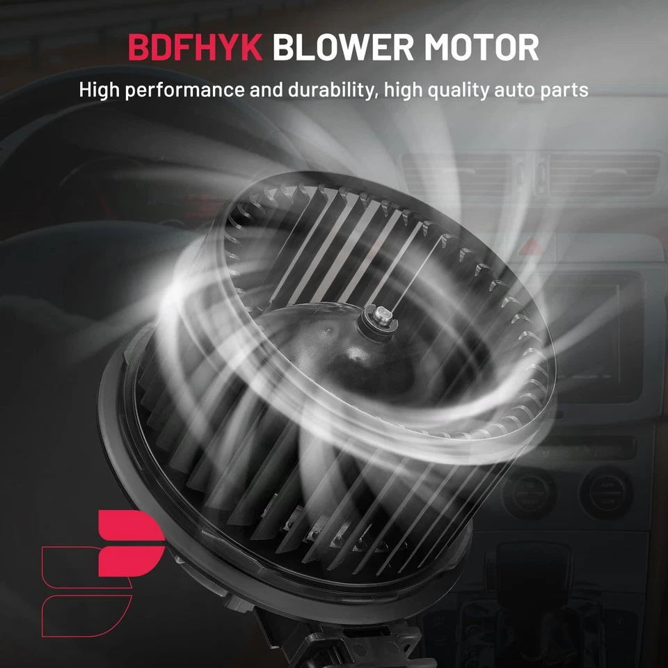 Motor soplador y resistencia HVAC para Ford Escape F-250 Super Duty 2008-2010 delantero Foto 3 de 4