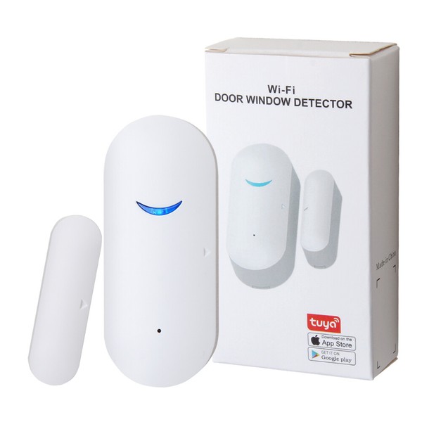 Alternate view of Smart Wi-fi Home Window Security Alarm Sensor System Alexa Google Tuya App