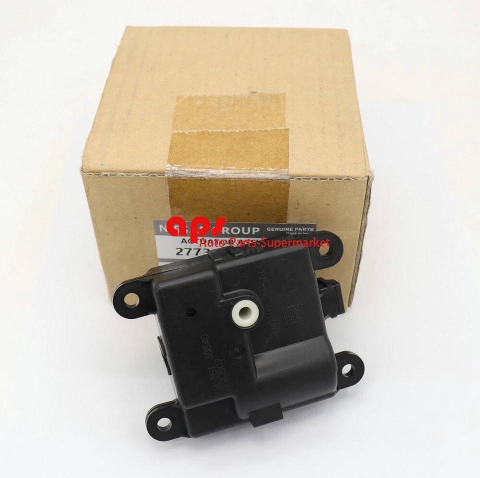 Actuador de puerta mezcla de aire acondicionado OEM 27732-AM610 para Nissan GT-R Infiniti QX50 QX70 Foto 3 de 4
