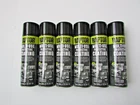 6 X UPOL Raptor 1K Bed Liner Anti-Corrosion Textured Spray Can Black 450ML