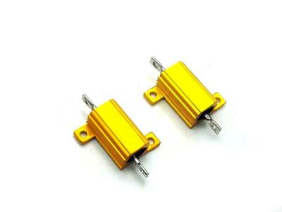 5 pcs New 0.22 ohm 0.22R 10W Watt Aluminum Housed Metal Case Wirewound Resistors
