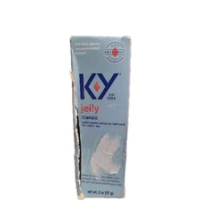 K-Y Jelly Water Based Lubricant DAMAGED BOX Exp 04/2025