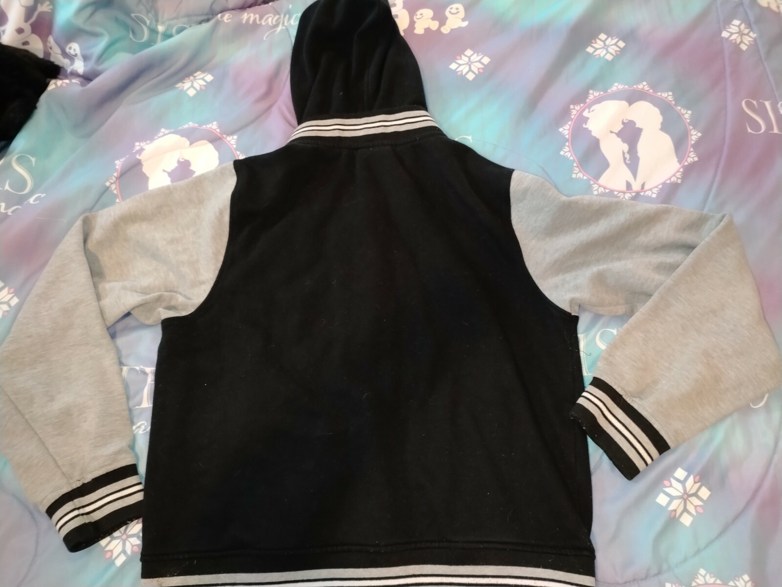 Riflessi Varsity Jacket Button Up Sweatshirt XL - image 8