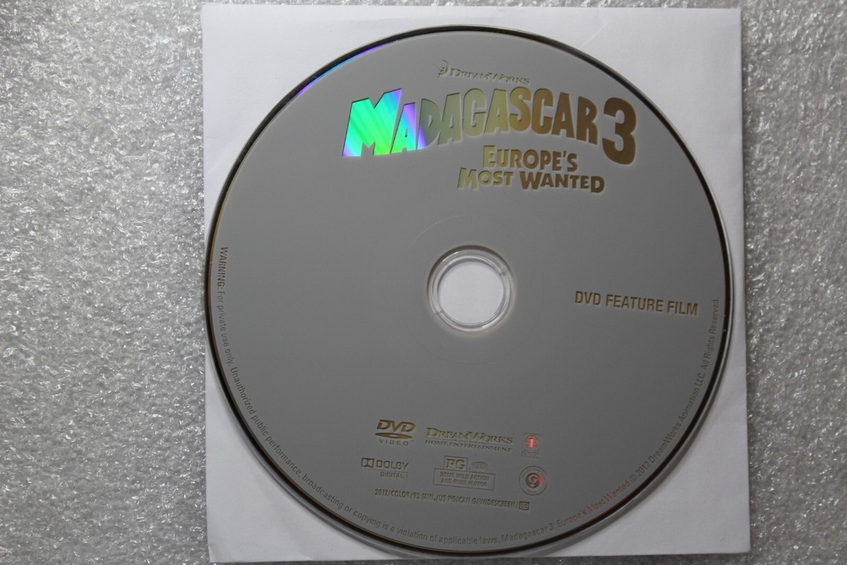 Madagascar 3: Europe's Most Wanted (DVD) Widescreen